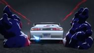 The cell-shaded smoke effects (Image via Need for Speed Unbound)